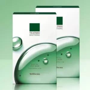 웰더마 마스크팩 수분 진정 티트리 허브톡스 시카 10p BNS