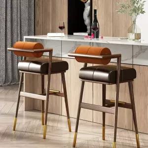 원목 홈바의자 스텐딩 가구 레트로 바텐 체어 빈티지