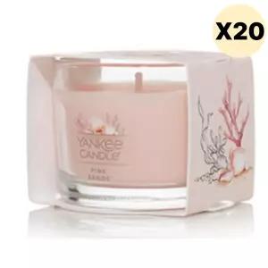 양키캔들 핑크샌즈 미니캔들 향초 홈데코 선물 20개 BNS