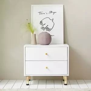 [다오름][착불배송] 다빈 전면LPM 2단 협탁 TV거실장 TV장 수납장 보조장