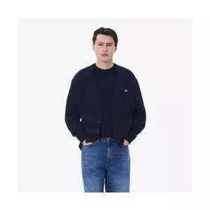 매장정품 [브랜드명] LACOSTE 남성 링스링스 가디건 AH0397-55N 166 AH0397-55N166 119394