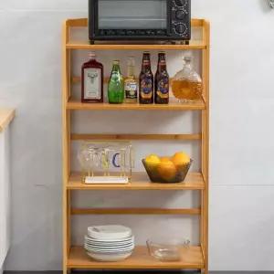 원목 전자렌지거치대 우드 오븐 틈새 착륙 선반 렌지대 밥솥