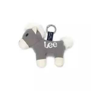 브랜드정품 LEE 포니 인형 키링 그레이 128153