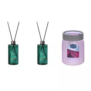 양키캔들 라벤더 디퓨저 2개 + 프래그런스비즈 세트 BNS