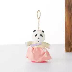 에버랜드 후이바오 한복 인형 키링 판다 굿즈 선물 BNS