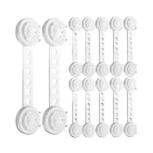 원더파파 안전잠금장치 서랍 손끼임방지 클립 X12개 BNS