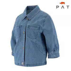 [PAT 여성] 쿨맥스 소매볼륨 데님 자켓_1K41206