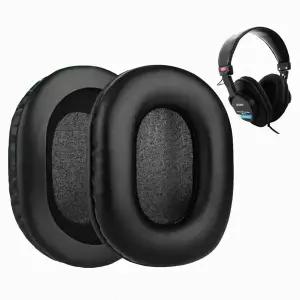 소니호환 MDR-7506 MDR-V6 MDR-900ST 헤드폰용 이어 패드 가죽 커버 이어패드 헤드셋 스폰지 폼 쿠션 귀마