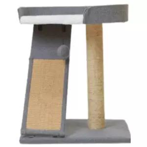 펫토리아 고양이 슬라이드 스크래쳐 캣타워 그레이 BNA