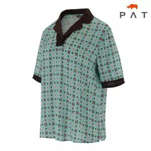 [PAT 여성] 니트배색 인견 블라우스_1K42507