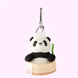 에버랜드 판다 목욕탕 가방 키링 어린이 학생 선물 BNS