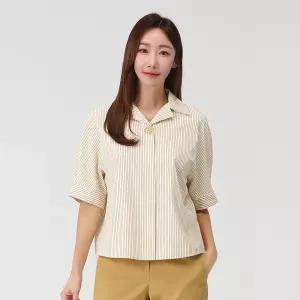 [PAT 여성] 루즈핏 스트라이프 셔츠_1K41503