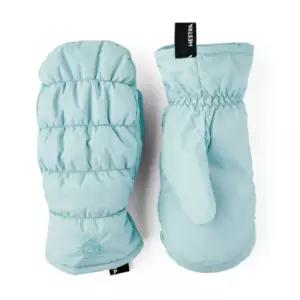 헤스트라 여아 초등 어린이 민트 벙어리 장갑 8살 9살 BNA