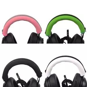 헤드폰 헤드밴드 쿠션 패드 범퍼 커버 지퍼 교체용 Razer Kraken PRO 7.1 V2 헤드셋용