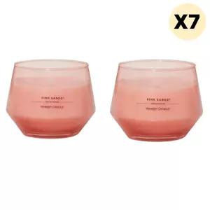 양키캔들 핑크샌즈 향초 거실 집들이 선물 2개 X7SET BNS