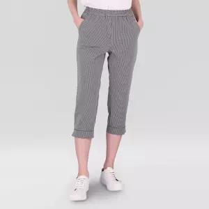 [PAT 여성] 냉감 체크 7부 팬츠_1J41781