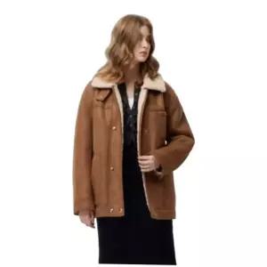 시슬리 매장정품 SISLEY 더블 페이크 레더 무스탕SALE33561 959000 283644