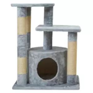 펫토리아 반려묘 숨숨집 캣타워 그레이 소형 77cm BNA