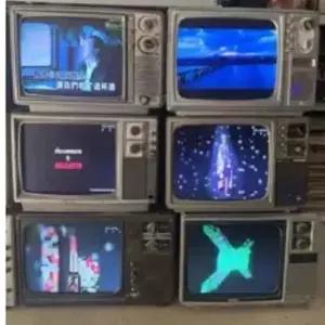 레트로 티비 옛날 TV 소품 오래된 빈티지 스튜디오