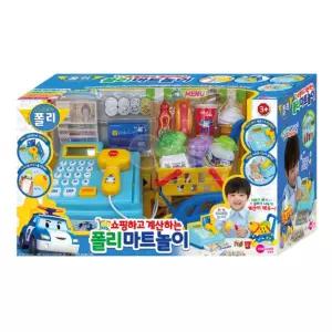폴리 마트놀이 유아 역할놀이 쇼핑 계산 자녀 선물 BNA