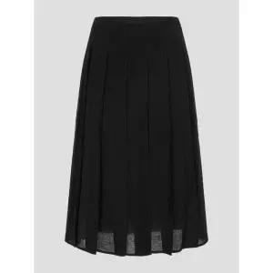 빈폴 BEANPOLE 쉬폰 플리츠 스커트 - 블랙 (BF5727C215) 206591