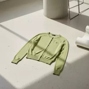 ZOOC ZOOC 금속 로고 장식 포인트 가디건 OL_V262KSL944