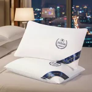 힐튼 마이크로 화이바 다운필 2p 호텔베딩 구름솜 마이크로화이 베개