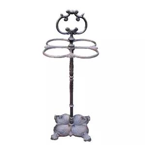 현관꾸미기 빈티지철제우산꽂이 엔틱정원소품 고급