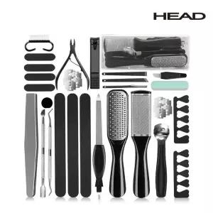 HEAD 36종 발관리 세트 스테인레스 셀프 니퍼 콘커터 가정용 굳은살 패디나이프 패디플래닝 발각질제거기