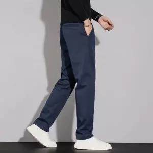 보니따스 바지 남성용 면 데이터 슬랙스 스트레이트 9부 ADOR1