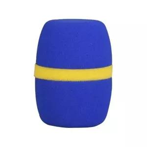 무선 마이크 솜 커버 필터 블루 위생 스펀지 잡음차단