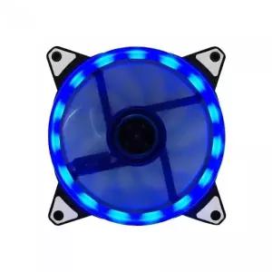 블루 15 LED 120mm 쿨링팬 시스템 PC쿨러 저소음 튜닝