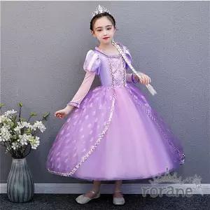 왕관봉포함 신비 퍼플 공주드레스 SHa7+9AdO
