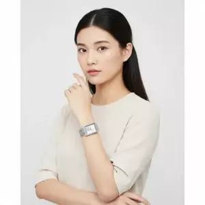 LTP-V007D-2EUDF LTP-V007D-2E) 아날로그 스퀘어 수능 학생 여성 메탈시계