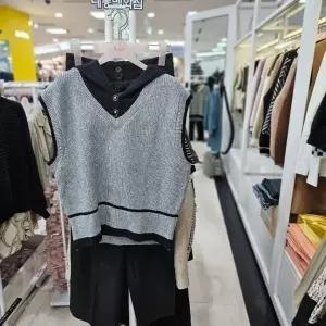 [하프클럽/수스]수스 DP01 후드조끼 S234BVTA57