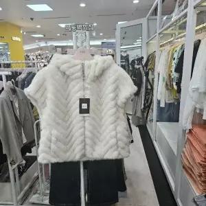 [하프클럽/수스]수스 DP01 밍크후드케이프 Y246NFUA30