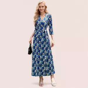 원피스 치마 여친 롱 프린트 슬림핏 랩 체인 플라워 바캉스 원픽1