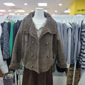 [하프클럽/]쿨키튼 DP01 스텐카라무스탕자켓 KDJI707