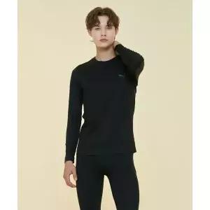 [국내매장정품] 푸마 PUMA BODYWEAR 남성 퓨징 피치기모 에어라이트 무봉제 내복 세트 [블랙] PMMYIEO1100