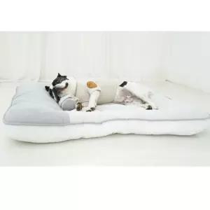 반려견대형쿠션 강아지 메쉬 누빔 쿠션 베개 특대형 휴식 방석 3D 1P