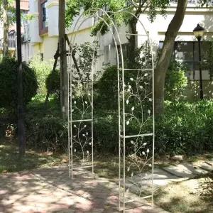 철제넝쿨프레임 아치문 야외 마당 화단 정원 프레임 덩굴