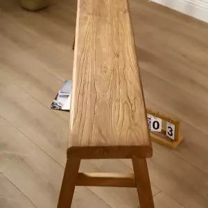 원목 장의자 벤치 빈티지 홈 카페 의자 디자인 스툴