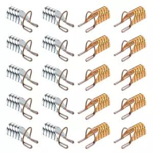 20개의 네일 연장 폼 재사용 가능한 팁 빌더 젤용 살롱 가정용품 매니큐어 도구용 아크릴 UV 젤 프로텍터