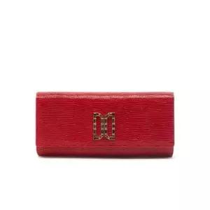 닥스 DCWA2F281R2ALEXA 레드 가죽 스와르브스키 DD로고장식 장지갑 YSA349 ZGQ277