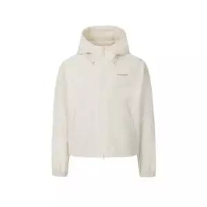 디스커버리 DISCOVERY EXPEDITION 여성 스트레치 우븐 트레이닝 크롭 후드 자켓 (DIVORY) DW3061-IVD 14713