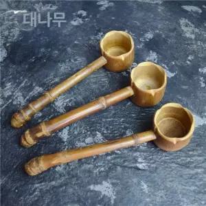 편백 목욕바가지 손잡이 짧은 스파