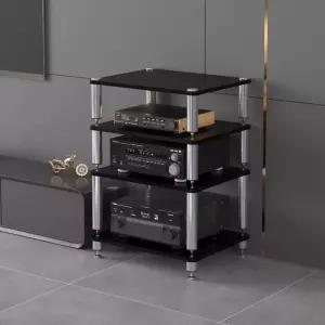 미니 오디오랙 스틸 홈시어터