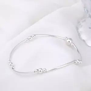 925 실버 스틱 스트링 밴딩 팔찌