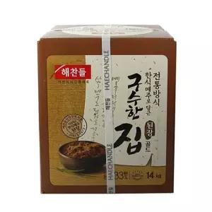 쌈장 해찬들구수한집된장골드14kg
