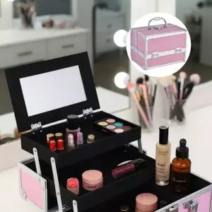 대용량 도구보관함 메이크업 뷰티정리 네일 정리대